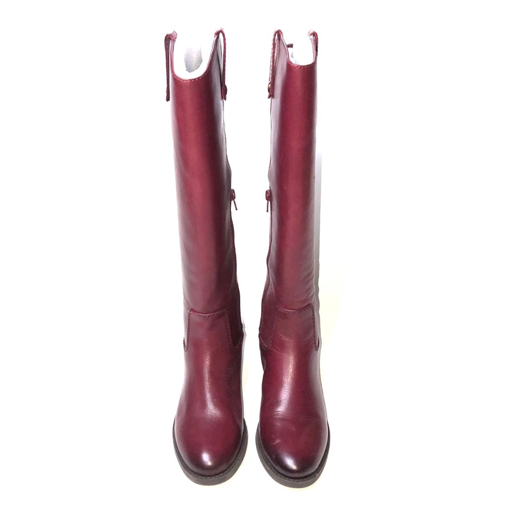 INC LEATHER RIDING BOOTS - Picture 3 of 10